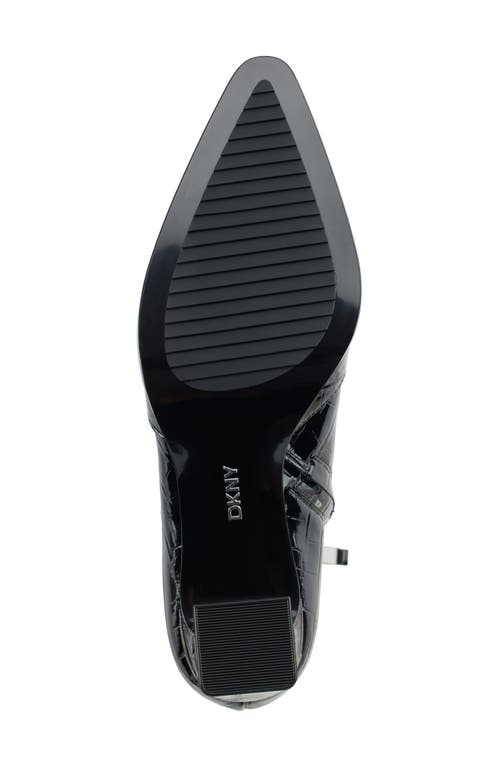 Dkny Sunny Pointed Toe Bootie In Black