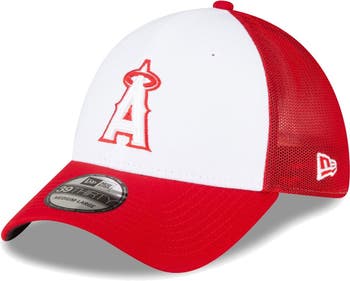 Men's Los Angeles Angels New Era Red 60th Anniversary Authentic Collection  On-Field Low Profile 59FIFTY Fitted Hat