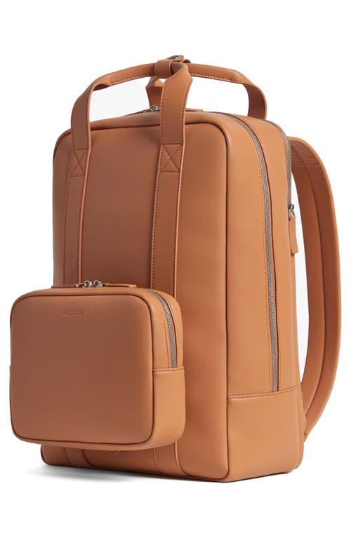 Shop Monos Metro Backpack In Saddle Tan