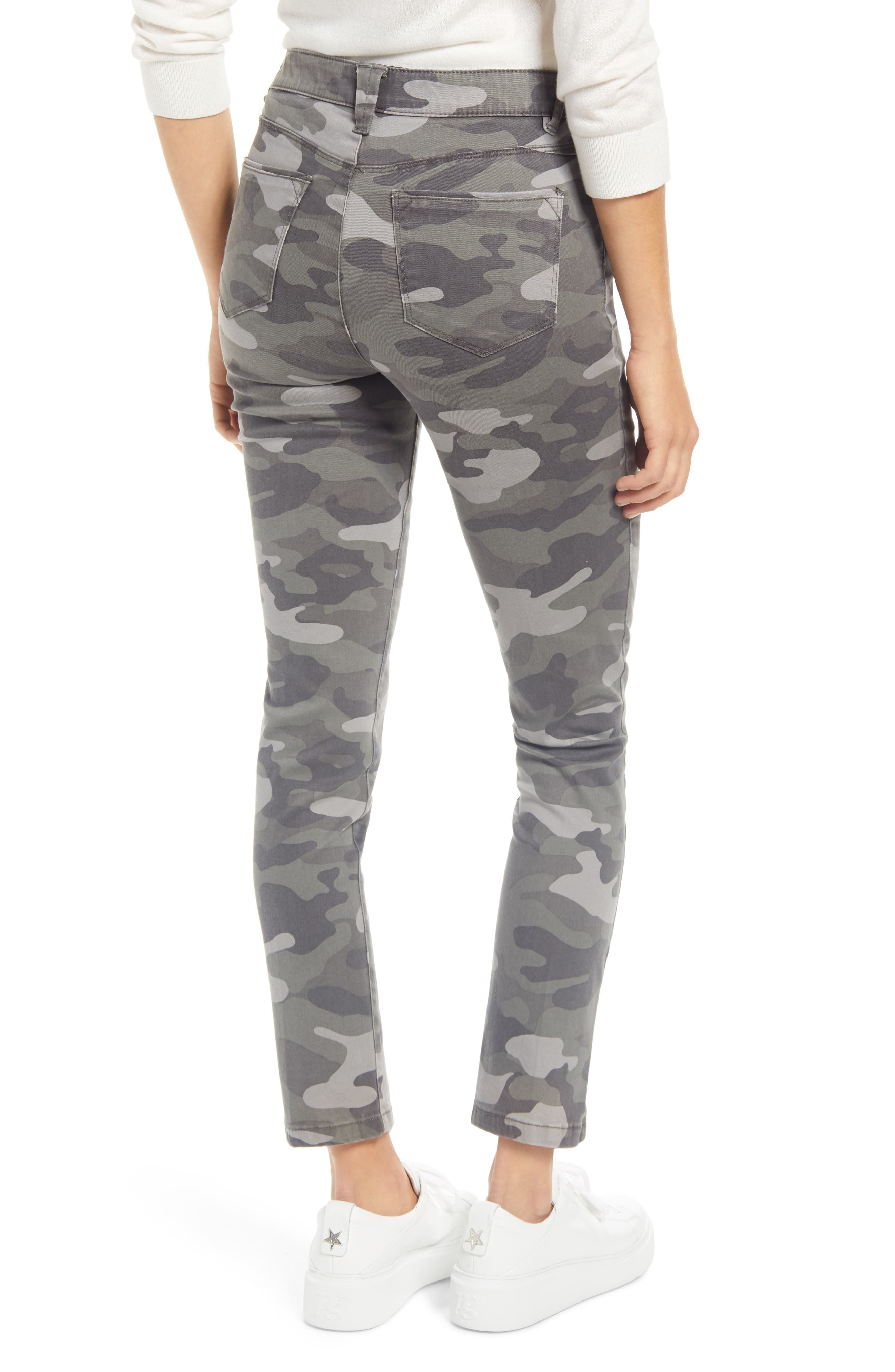 high waist camo pants