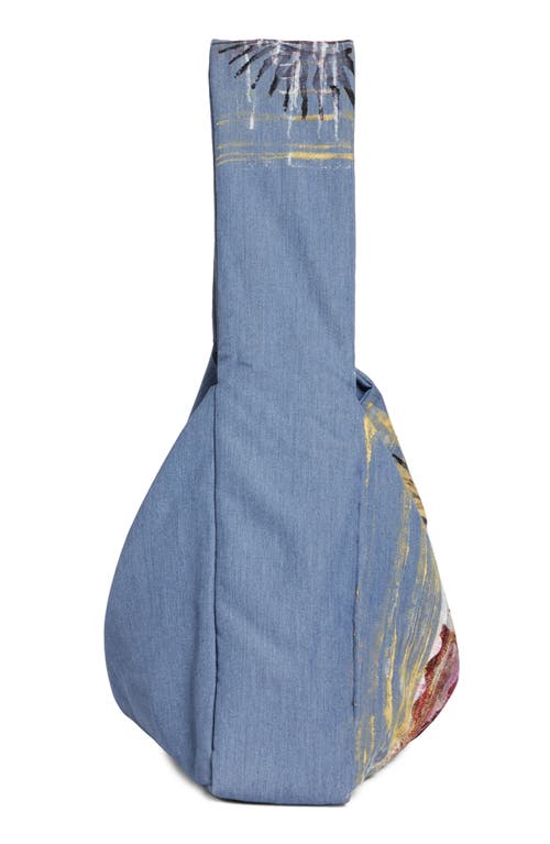 Stockholm Surfboard Club Ford Padded Chambray Tote In Blue
