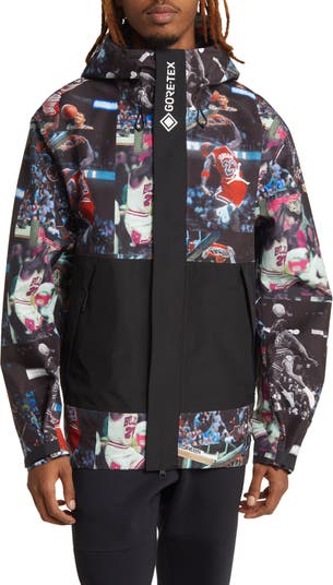 Jordan Flight Heritage Photo Waterproof Jacket | Nordstrom