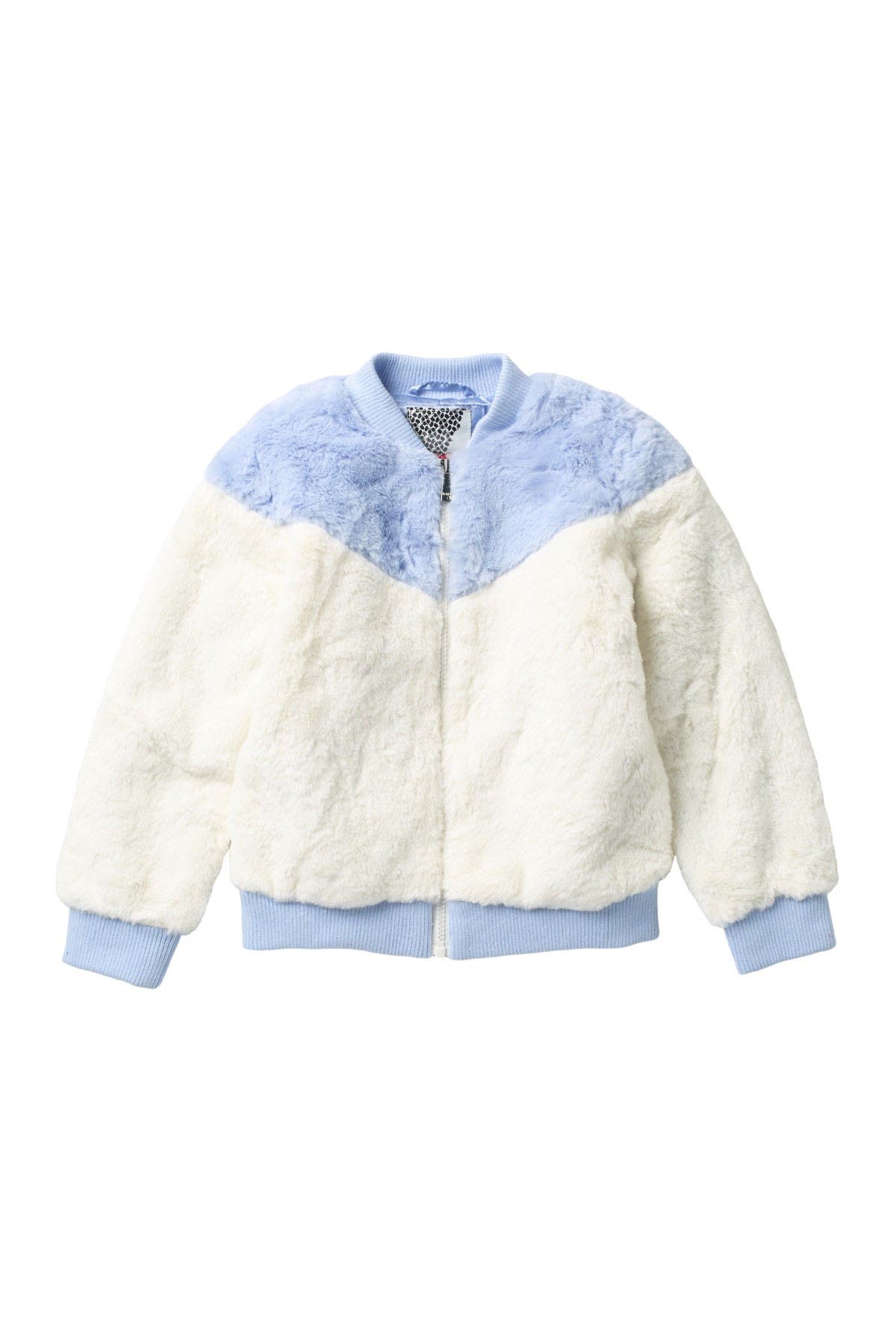 Kensie Girls Outerwear Girls Little Mixed Media Bomber Jacket