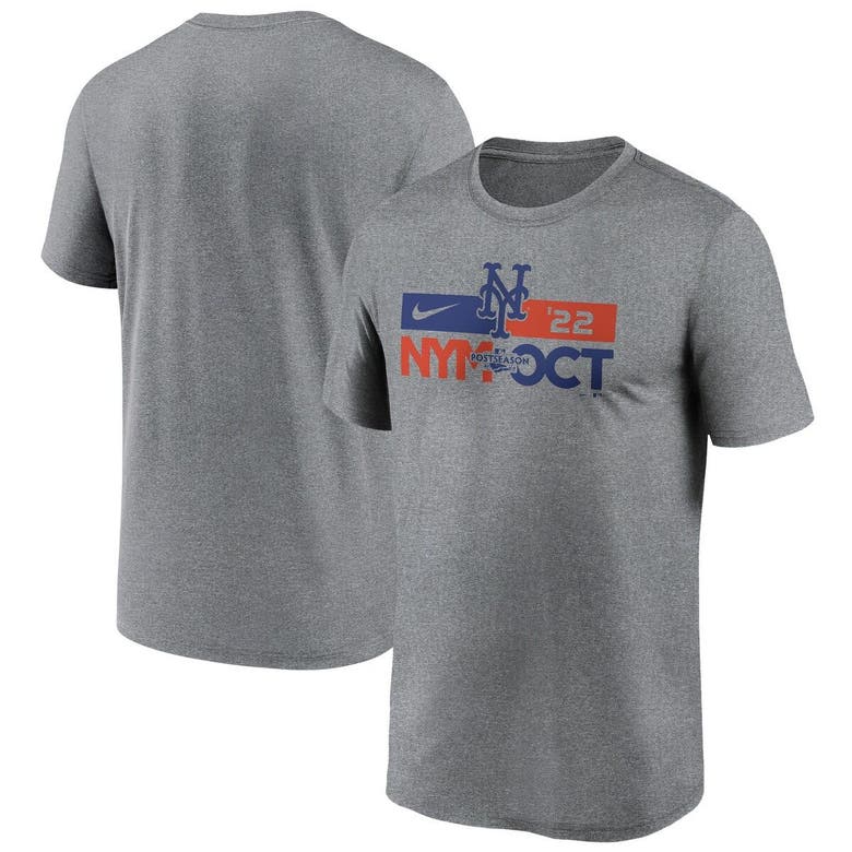 Men's New York Mets Fanatics Branded Black 2022 Postseason T-Shirt