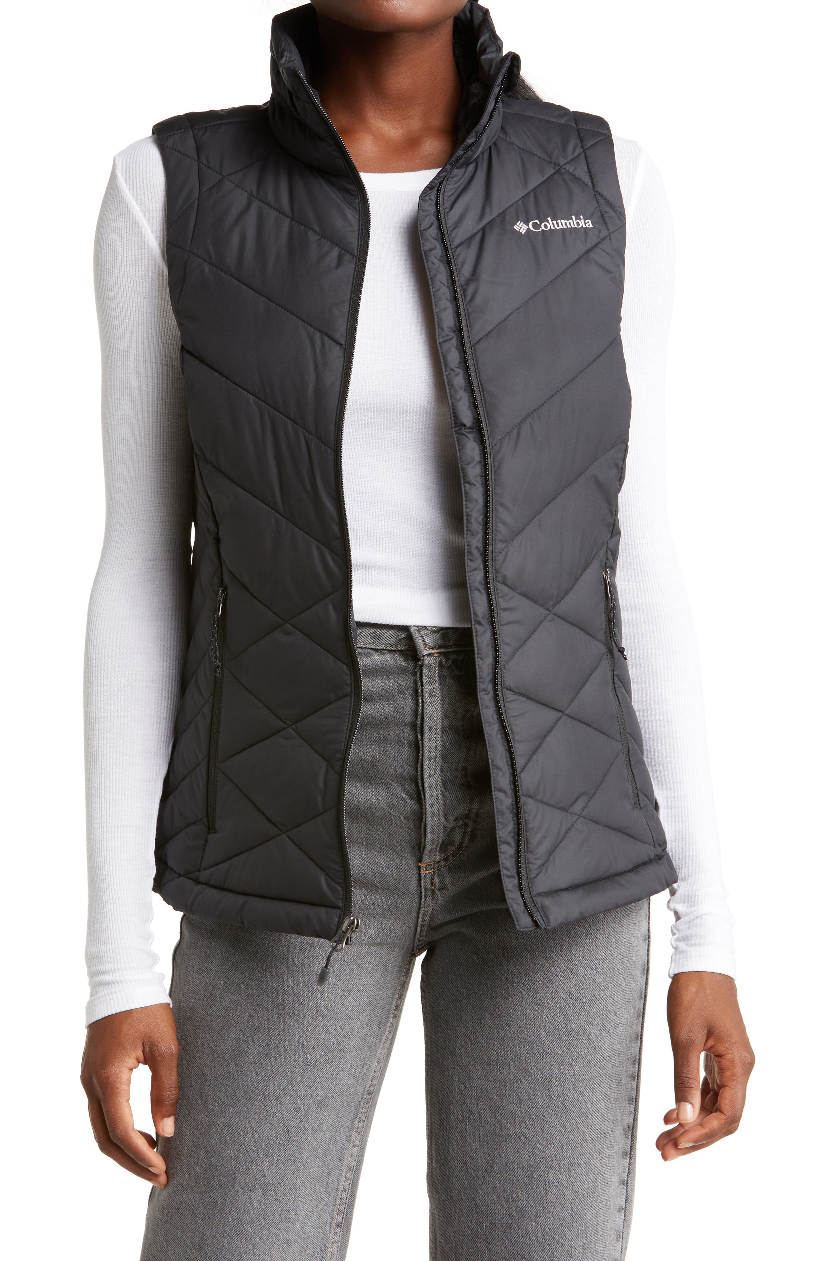 columbia womens quilted vest