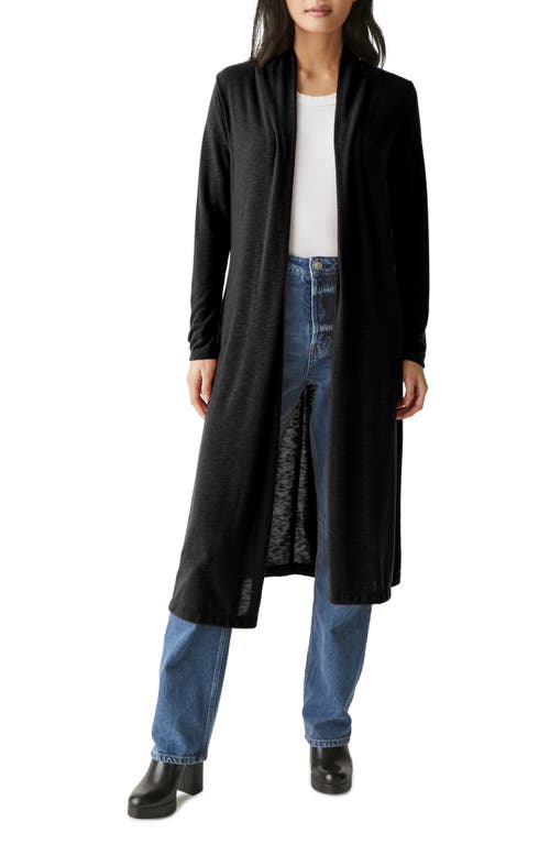 Michael Stars Izzy Long Knit Cardigan in Black at Nordstrom, Size X-Small