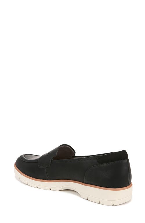 Shop Dr. Scholl's Nice Day Penny Loafer In Black/white