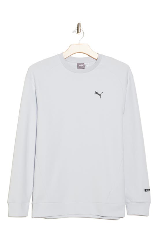 Puma Rad/cal Long Sleeve Graphic T-shirt In Silver Mist