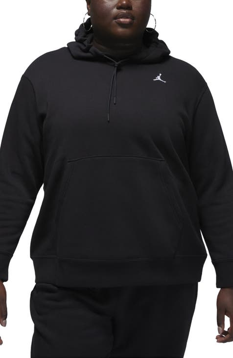 Nike Sweater Womens Plus SIze 2X Gray Fleece Hoodie Sweatshirt