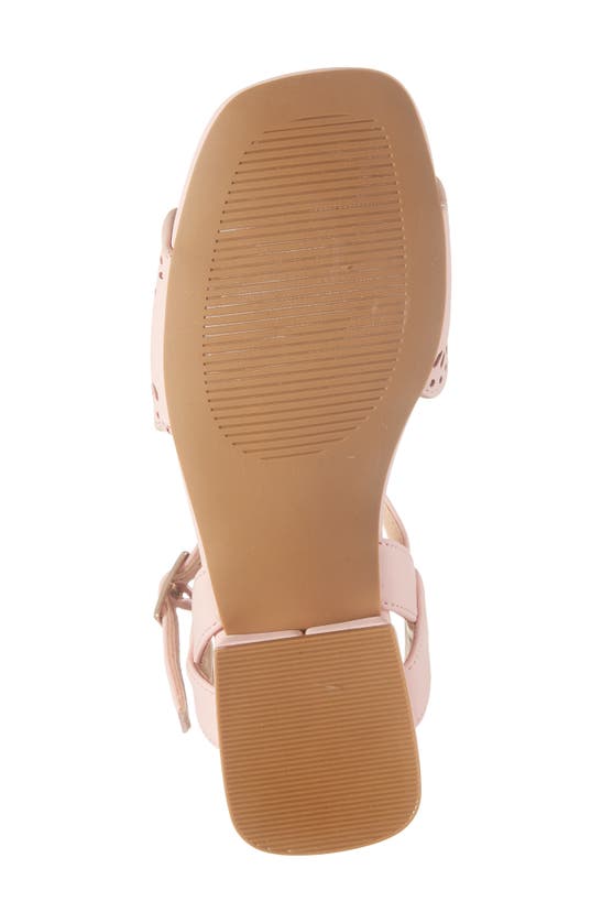 Shop Nordstrom Kids' Leah Ankle Strap Sandal In Pink Blush