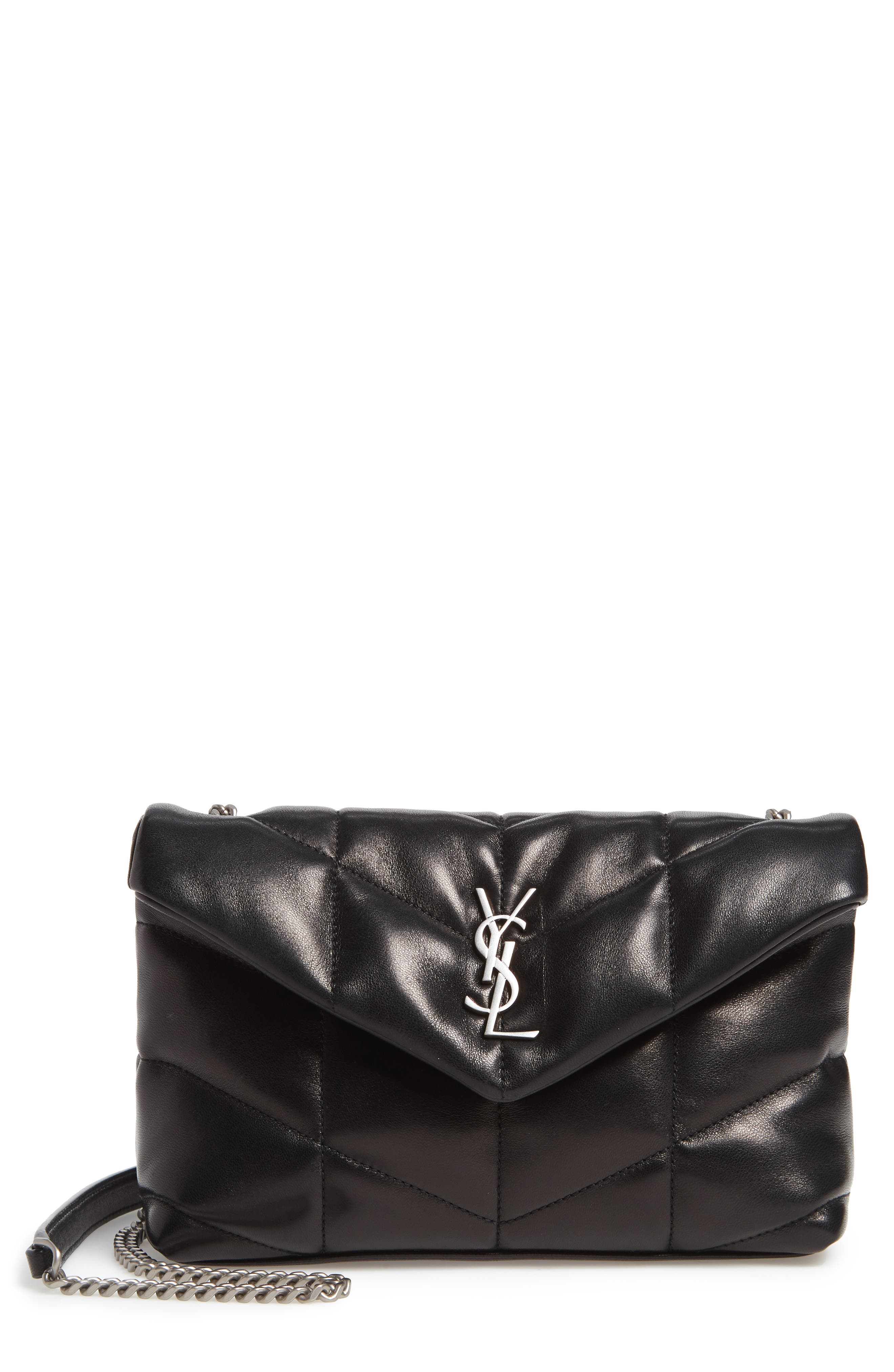 loulou puffer mini bag in quilted lambskin