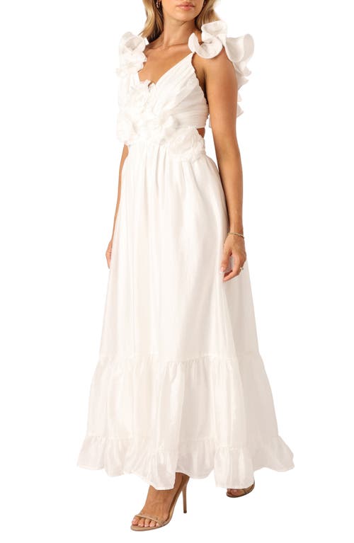 Petal And Pup Petal & Pup Josey Ruffle Dress In White