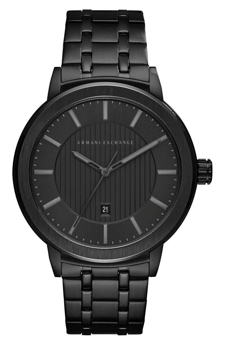 AX Armani Exchange Bracelet Strap Watch, 46mm | Nordstrom