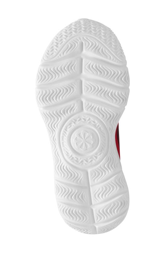 Nike Flex Runner 3 Slip-on Shoe In University Red/ Black