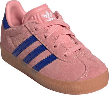 Pink kids gazelles orders