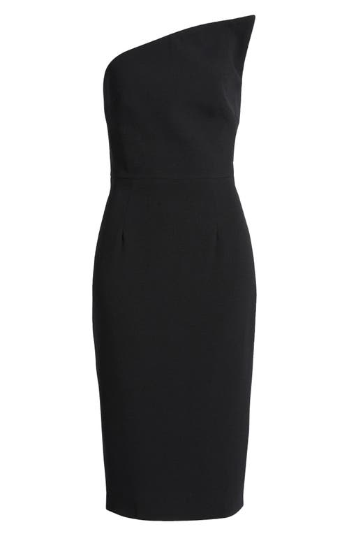 Shop Dress The Population Milan Strapless Sheath Cocktail Dress In Black