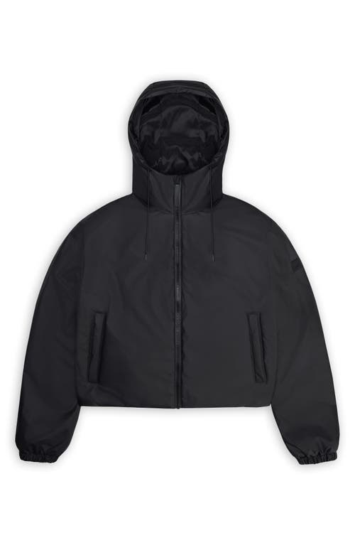 Rains String W Jacket In Black