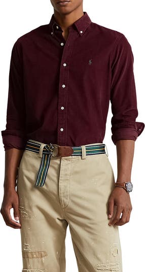 Polo Ralph Lauren Classic Fit Corduroy Button Down Shirt Nordstrom