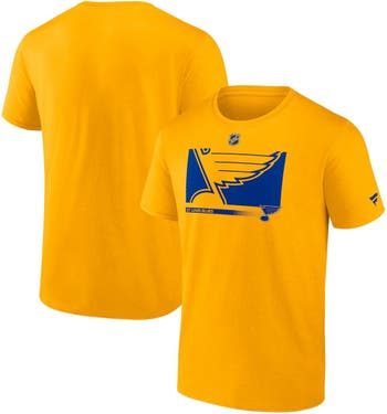 Women's Fanatics Branded Blue St. Louis Blues Long and Short Sleeve Two-Pack T-Shirt Set