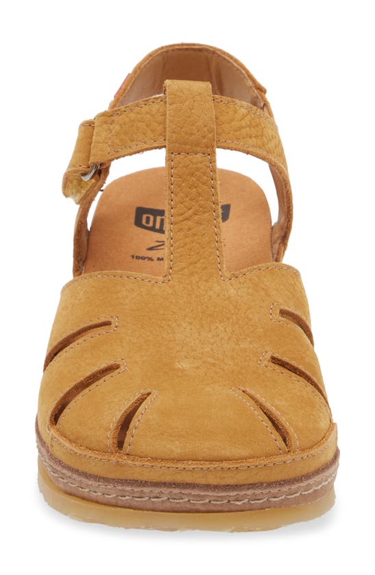 On Foot 241 Detroit Sandal In Mostaza