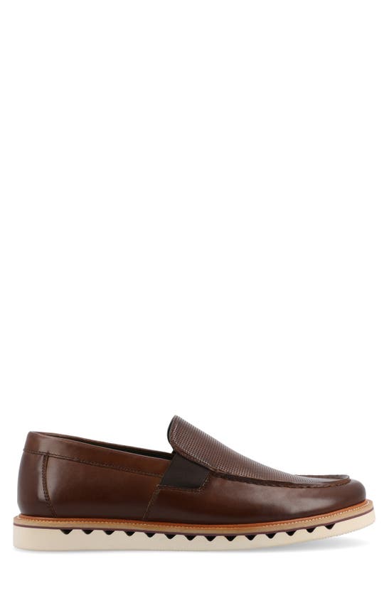 Shop Vance Co. Vance Co Dallas Tru Comfort Slip-on In Brown