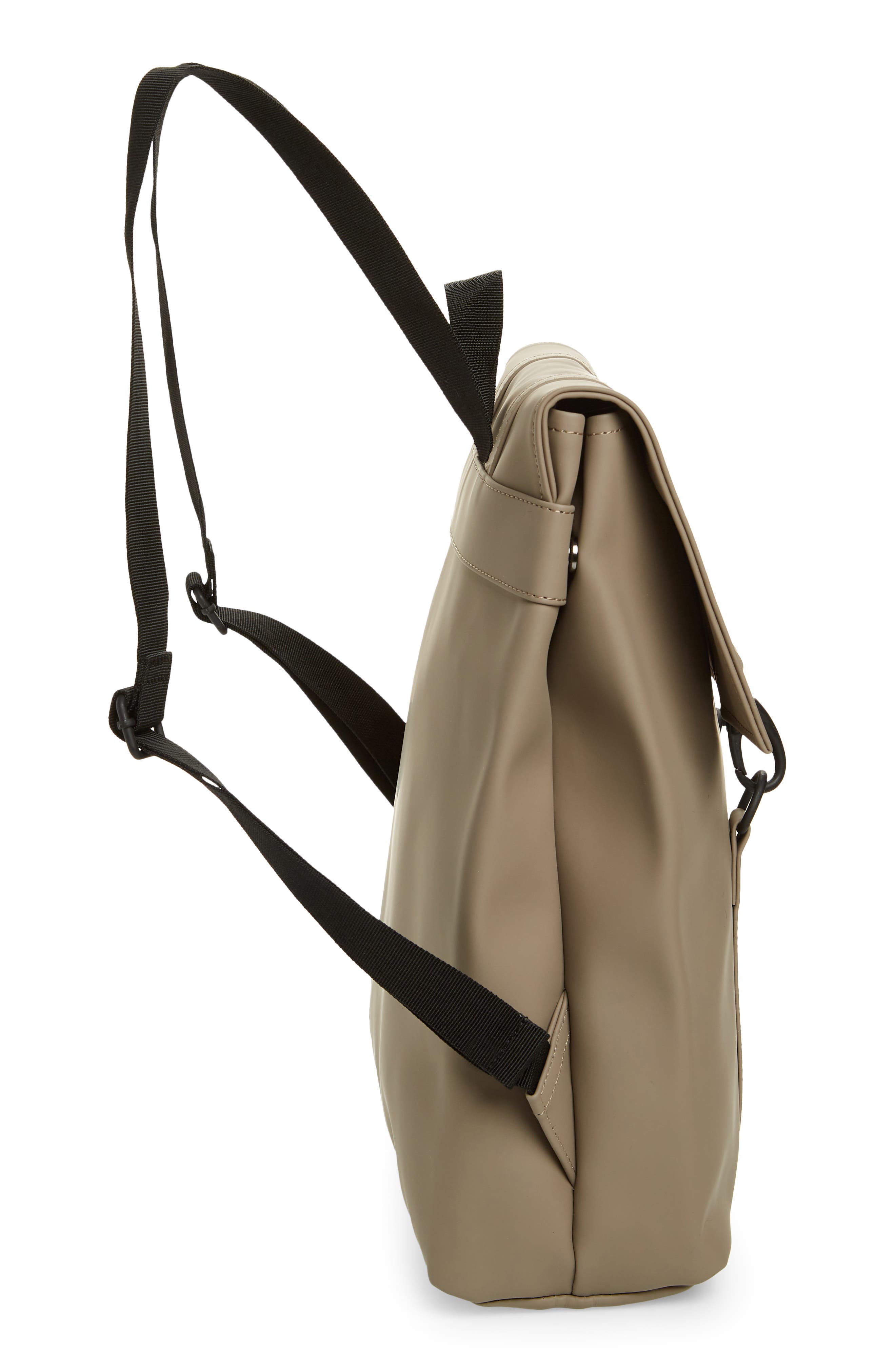 rains leather backpack