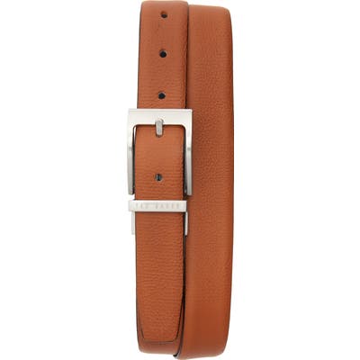 Ted Baker London Reversible Leather Belt, Tan