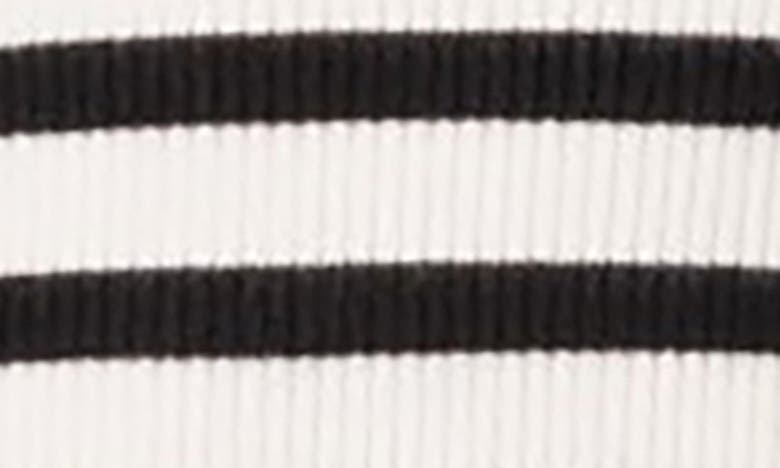 Shop Edikted Lexi Stripe Rib Tube Top In Black-and-white