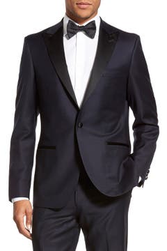 Strong SuitAston' Trim Fit Solid Wool Tuxedo | Nordstrom