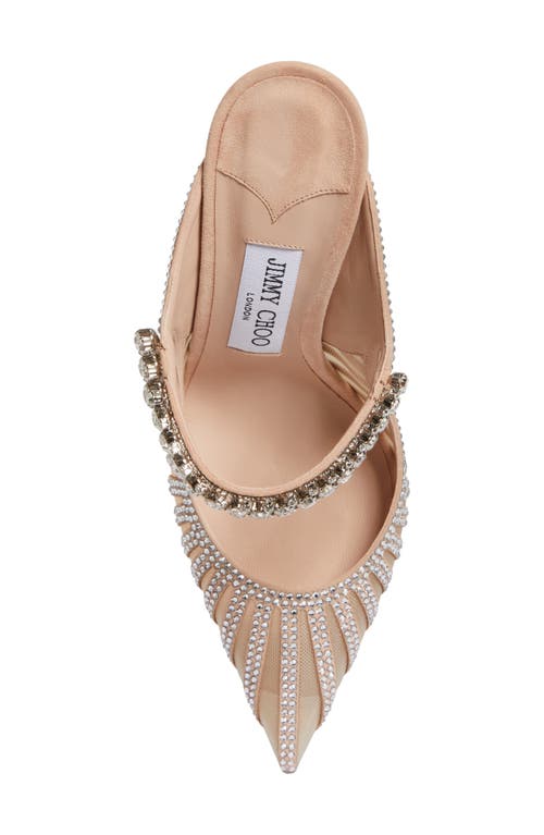 Shop Jimmy Choo Bing Pointed Toe Mule In Macaron Mix