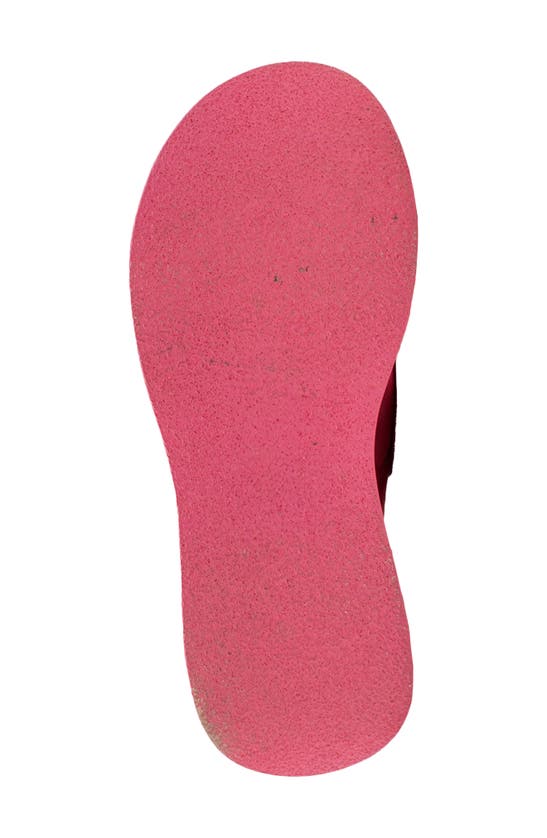 Shop Volatile La Paz Water Resistant Platform Flip Flop In Fuchsia