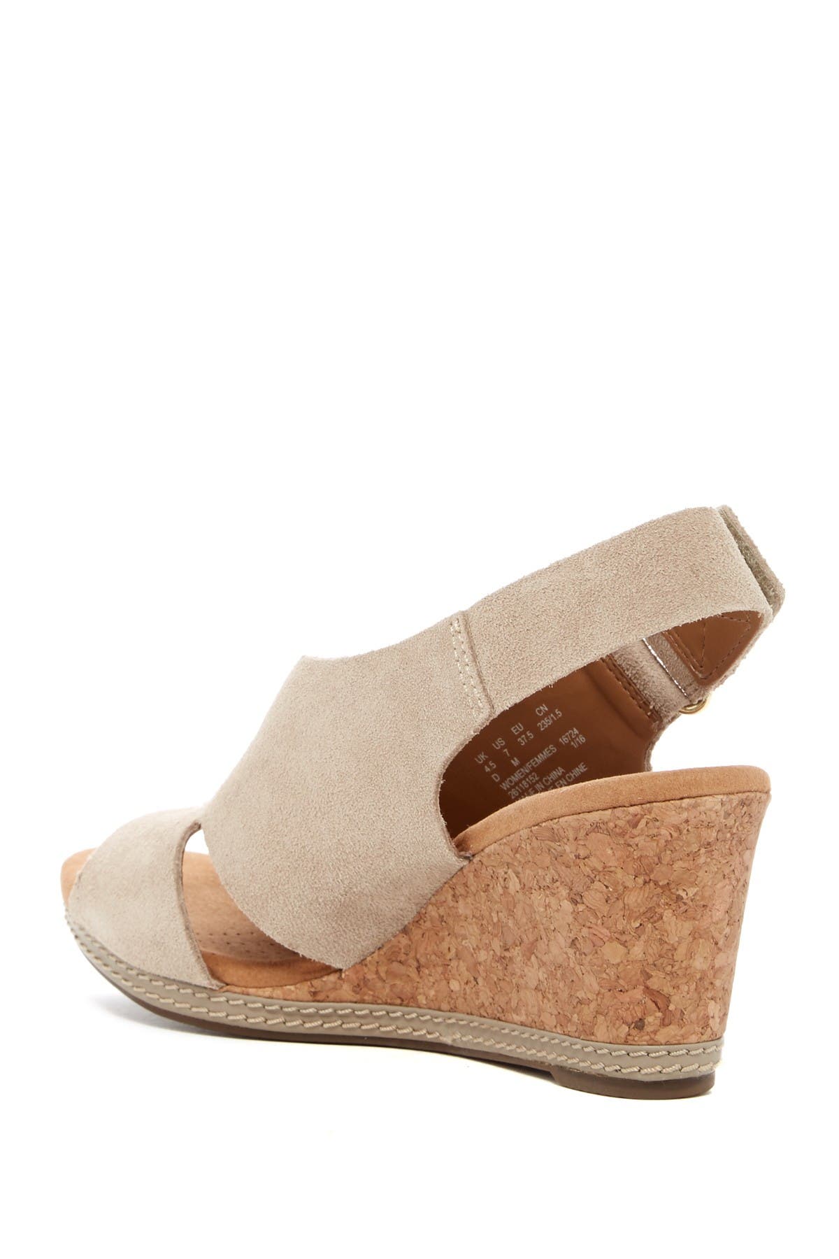 clarks women's helio float wedge sandal