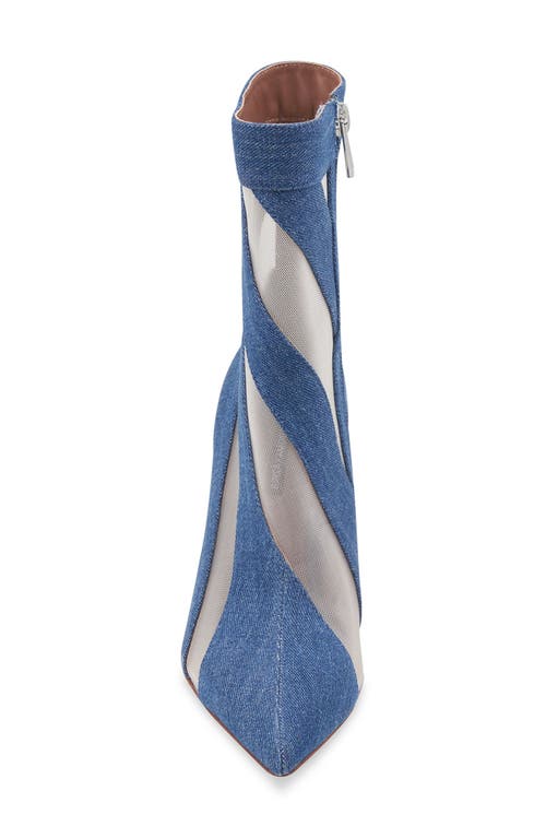 Bcbg Reldo Mesh Bootie In Medium Denim