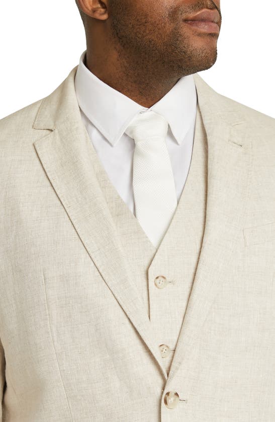 Shop Johnny Bigg Hemsworth Stretch Linen Sport Coat In Natural