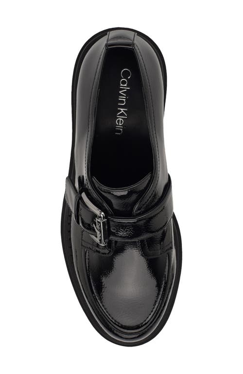 Shop Calvin Klein Glenny Platform Loafer In Black