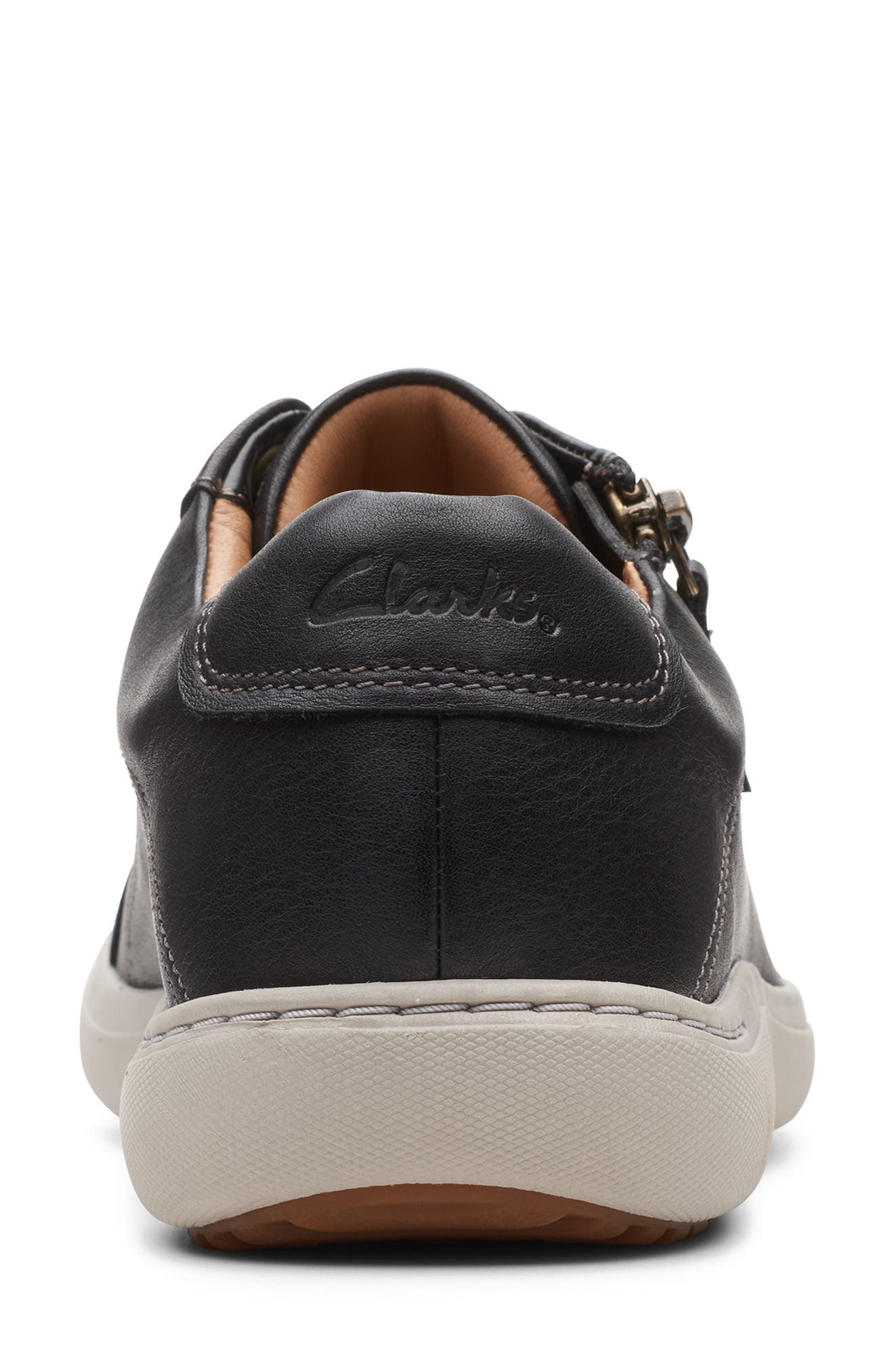 clarks lace up sneakers