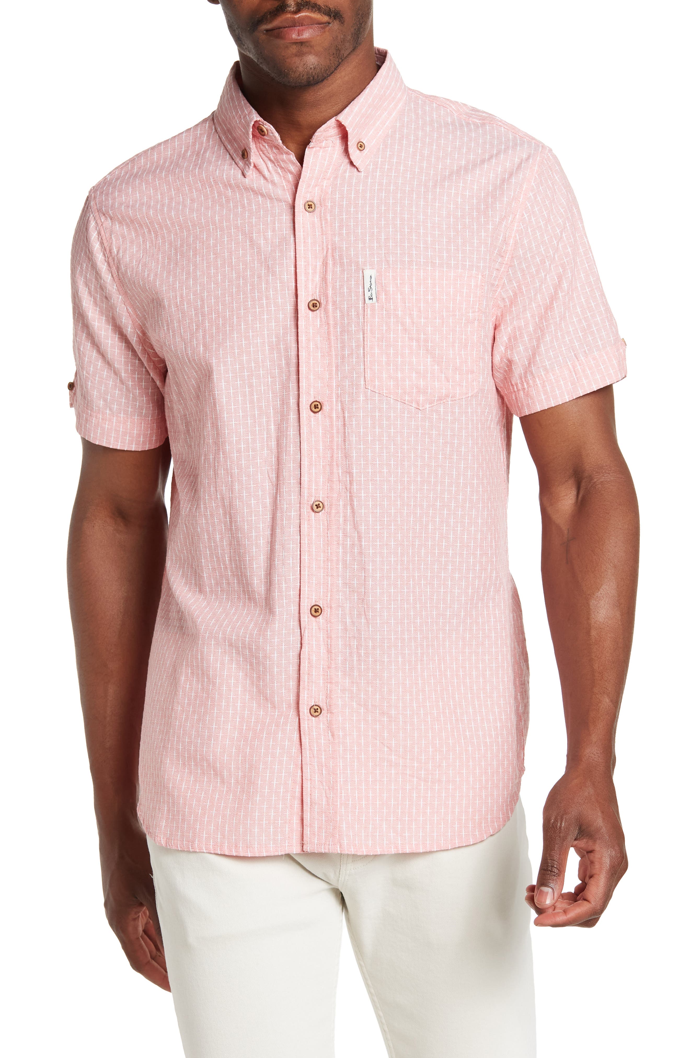 Men's Pink Button Up Shirts | Nordstrom 
