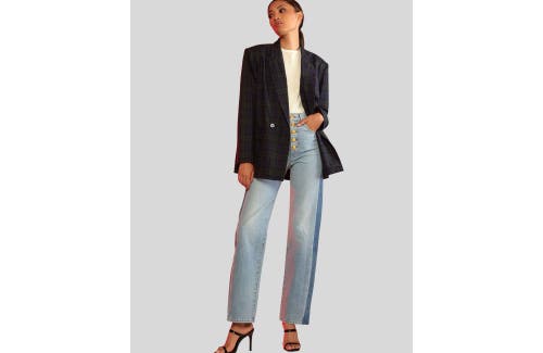 Cynthia Rowley The Perfect Fit Jean In Blue