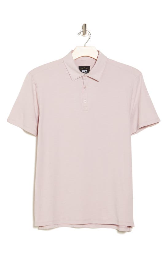 Shop Pto Bayclub Polo In Rose Dust