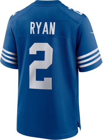 Nike Men's Nike Matt Ryan Royal Indianapolis Colts Alternate Game Jersey