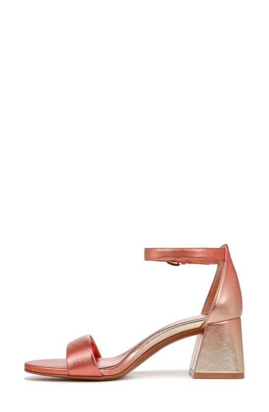 Naturalizer Vera Caliente Ankle Strap Sandal In Sunset Ombre Metallic