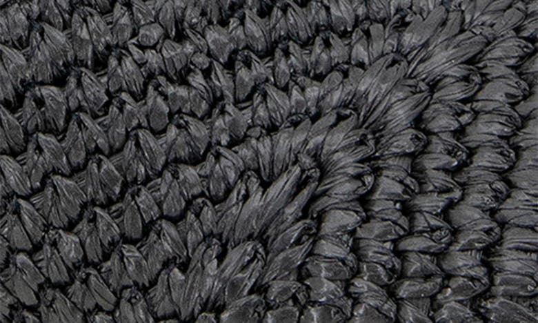 Shop Gentle Souls By Kenneth Cole Nomi Espadrille Ankle Strap Platform Wedge Sandal In Black Raffia
