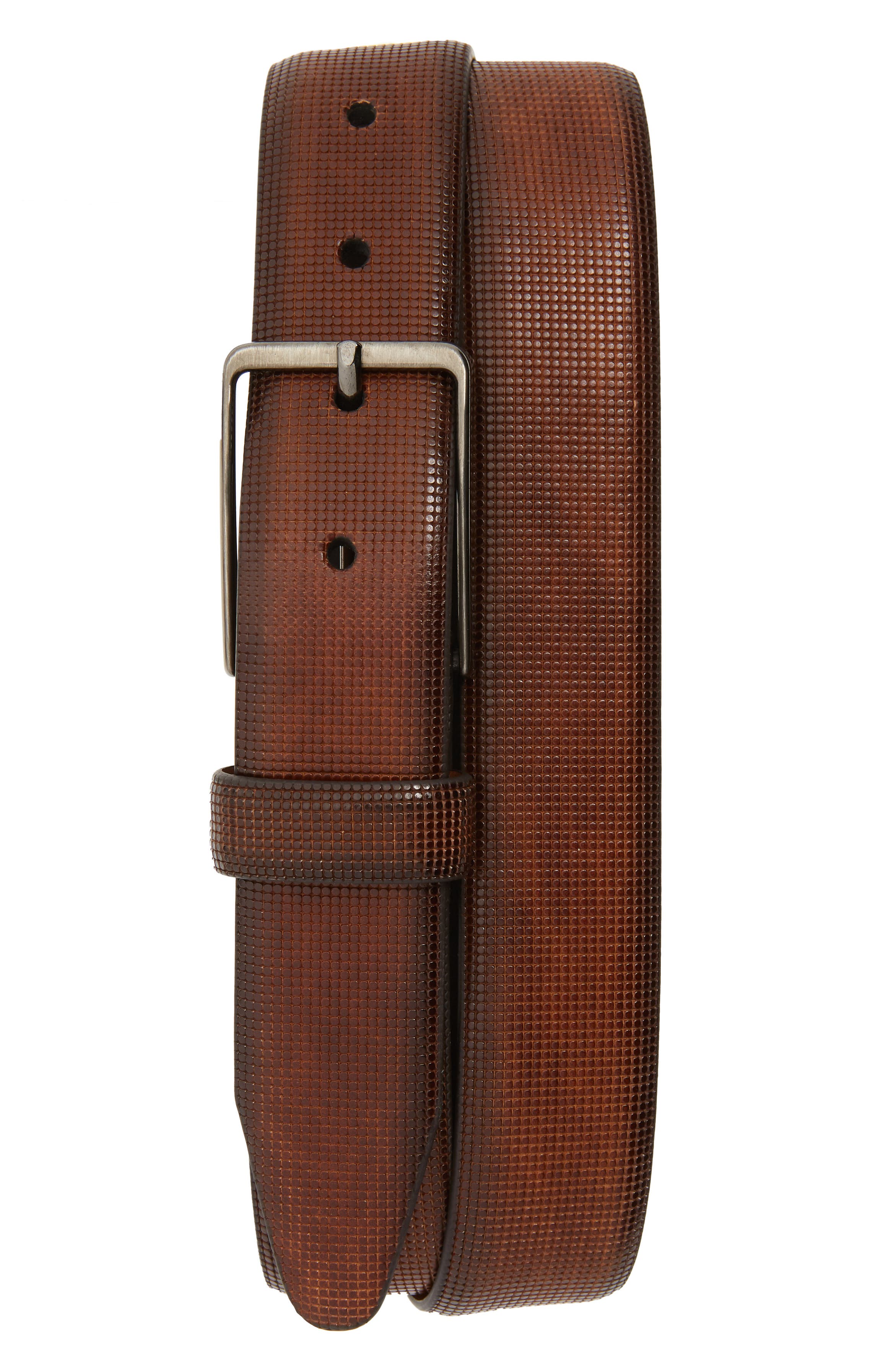 Johnston & Murphy Mini Embossed Leather Belt | Nordstrom