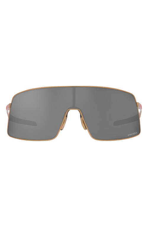 Oakley Sutro Shield Sunglasses in Matte Gold at Nordstrom