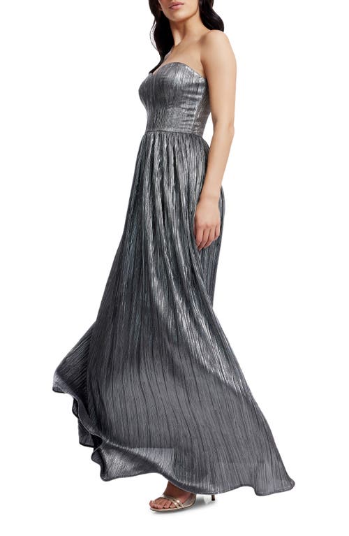 DRESS THE POPULATION DRESS THE POPULATION AUDRINA STRAPLESS GOWN