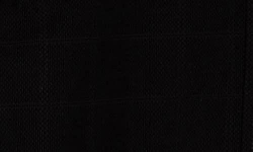 Ben Sherman Windowpane Long Sleeve Cotton Corduroy Button-up Shirt In Black