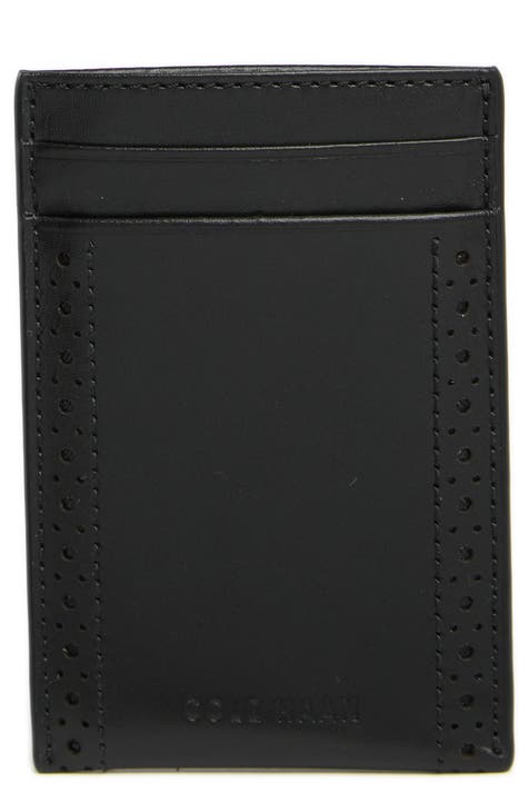 Brouk & Co Stanford Genuine Leather Card Case Forest Green at Nordstrom Rack - Mens Accessories - M