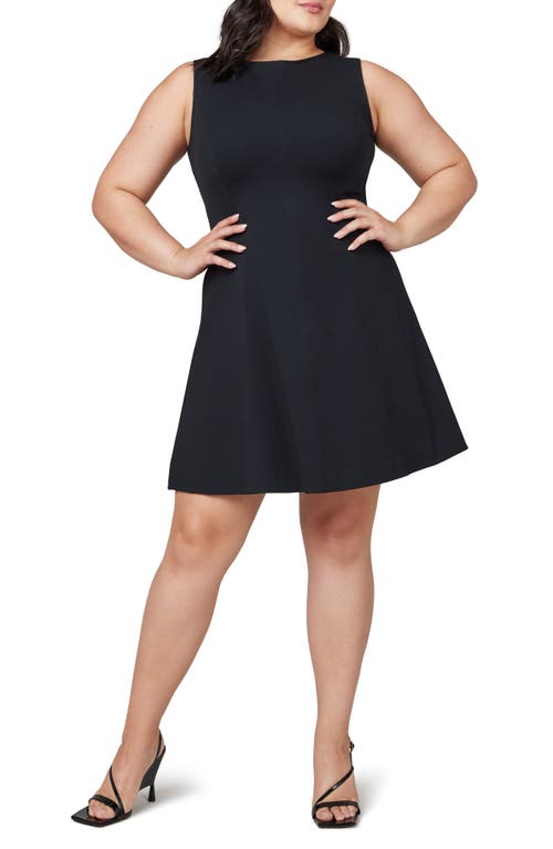 SPANX Perfect Fit & Flare Minidress in Classic Black at Nordstrom, Size Small