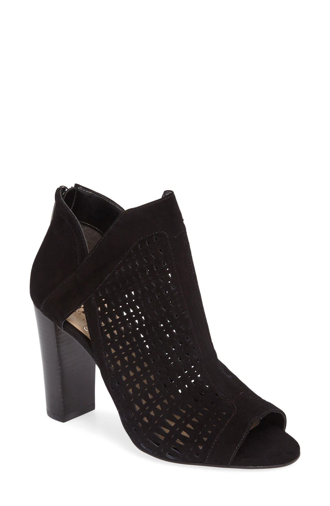 vince camuto perforated booties