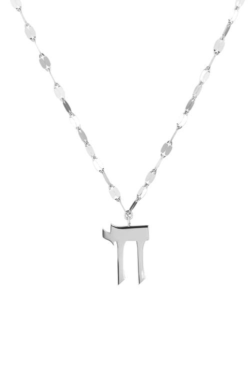 Shop Lana Chai Charm Pendant Necklace In White Gold